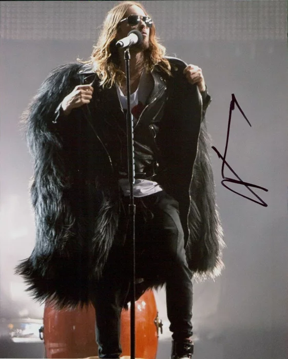Jared Leto autograph