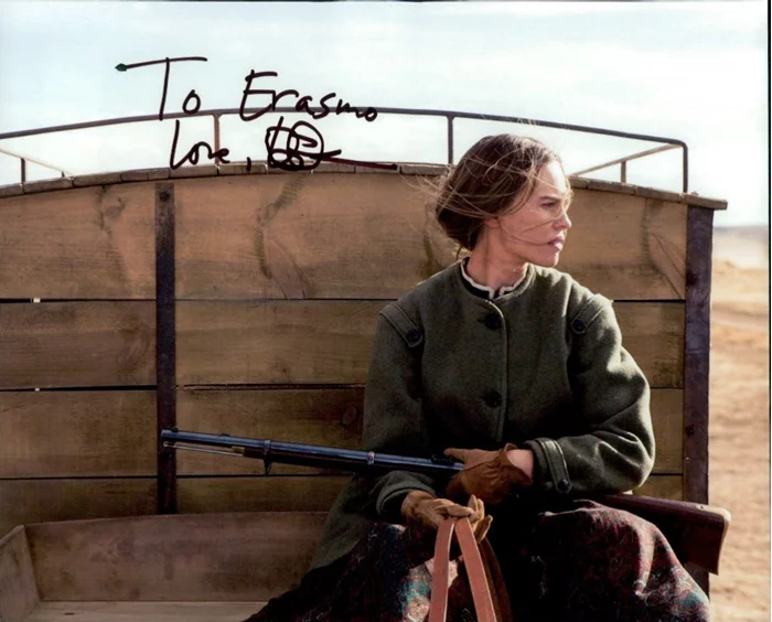 Hilary Swank autograph