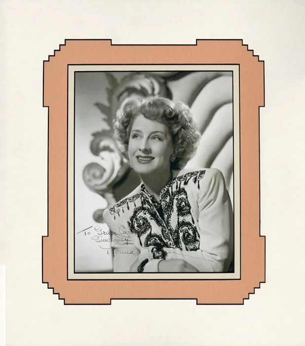 Norma Shearer autograph
