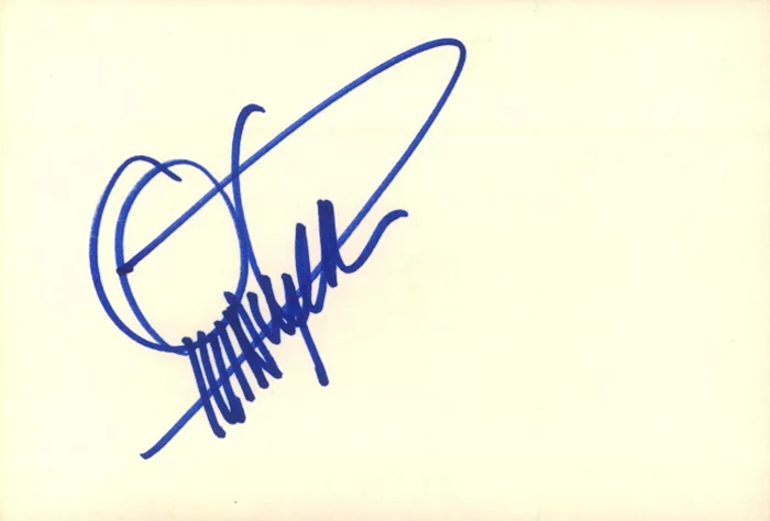 Quincy Jones autograph