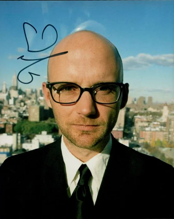 Moby autograph
