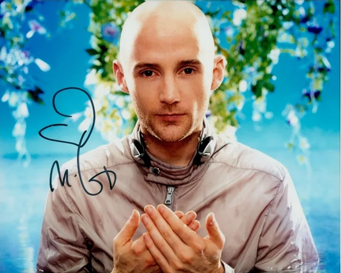 Moby autograph