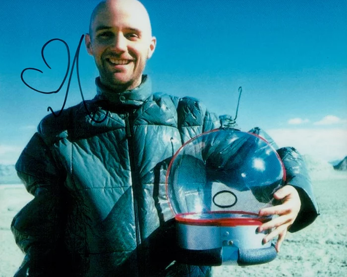 Moby autograph