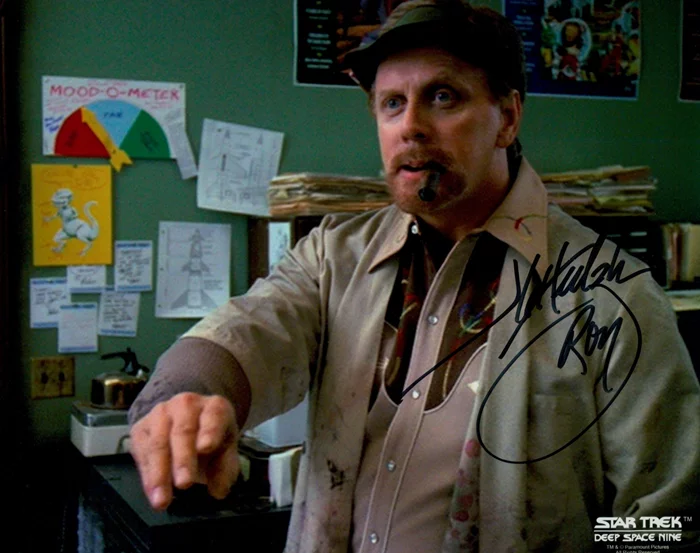 J.G. Hertzler autograph