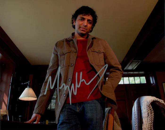 M. Knight Shyamalan autograph