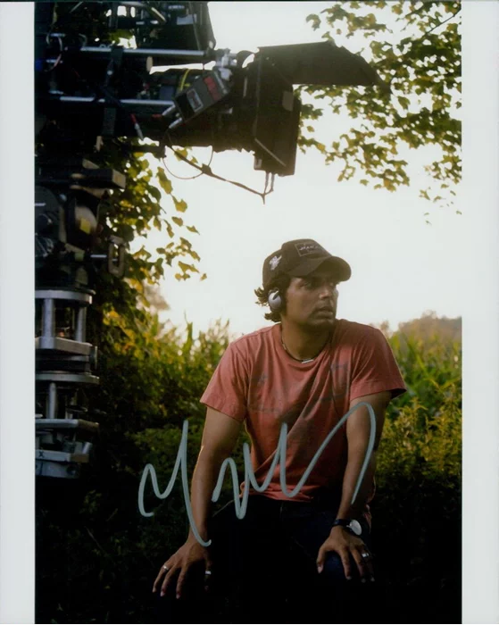 M. Knight Shyamalan autograph