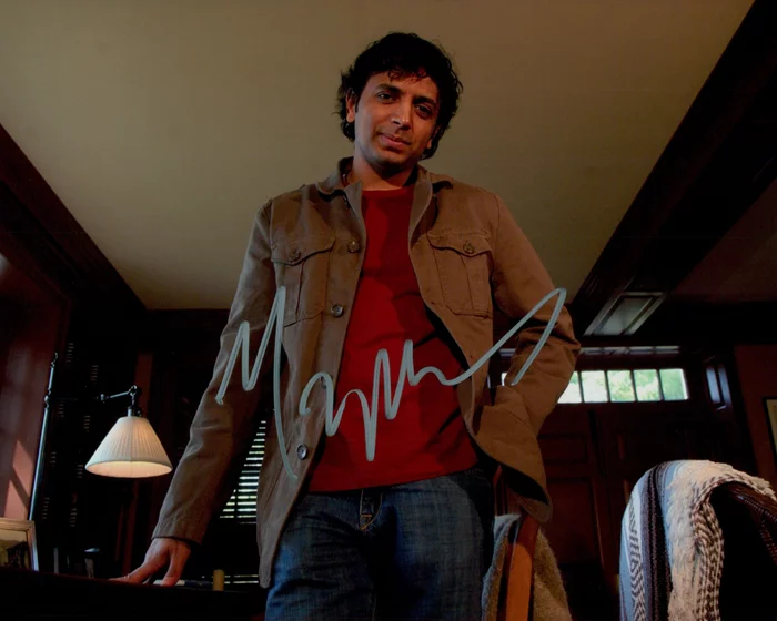 M. Knight Shyamalan autograph