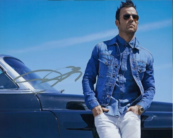 Justin Theroux autograph