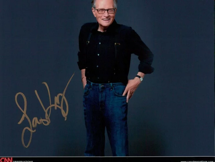 Larry King autograph