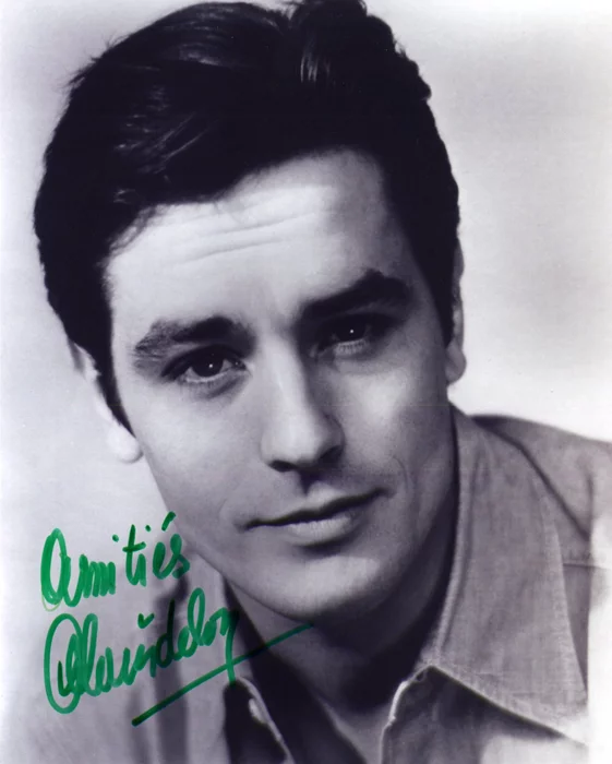 Alain DeLon autograph