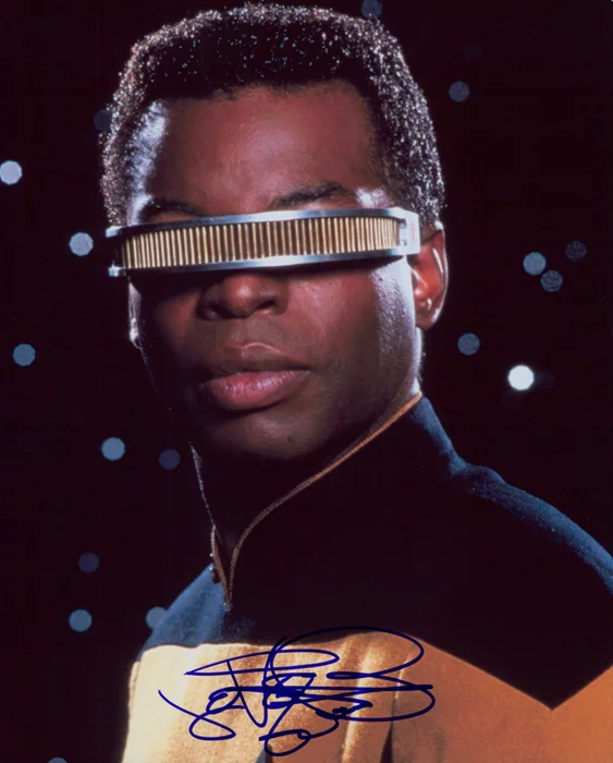 LeVar Burton autograph