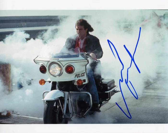 Mel Gibson autograph
