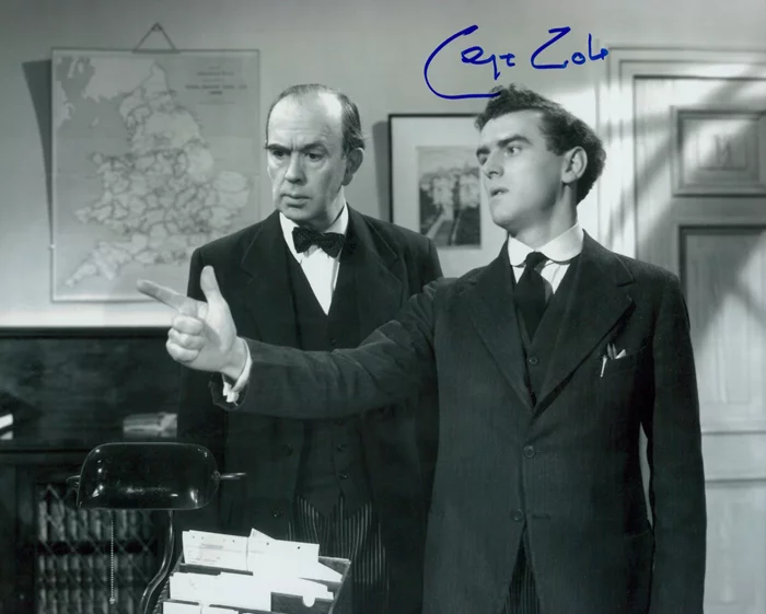 George Cole autograph