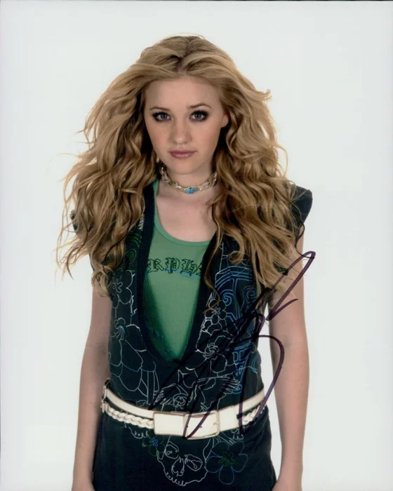 AJ Michalka autograph