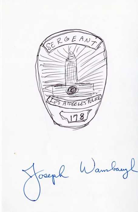 Joseph Wambaugh autograph