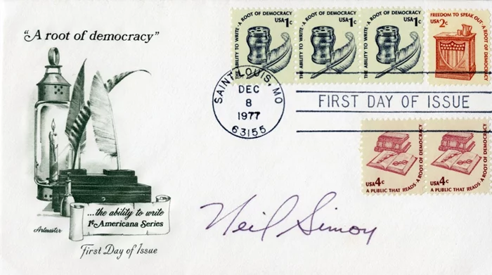 Neil Simon autograph
