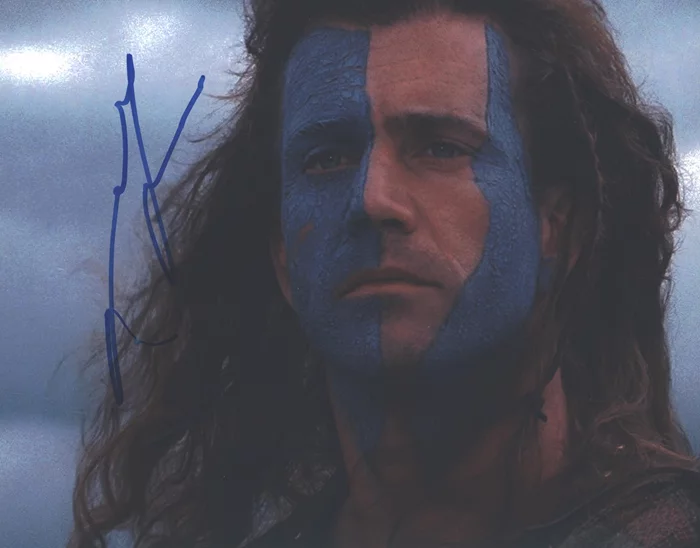 Mel Gibson autograph