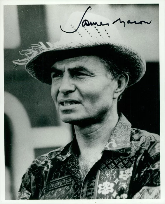 James Mason autograph