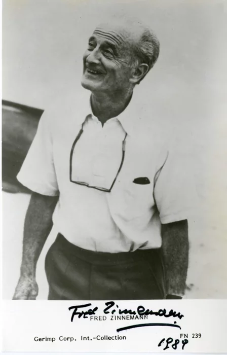 Fred Zinnemann autograph