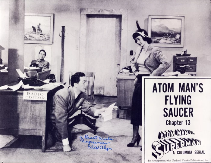 Kirk Alyn autograph