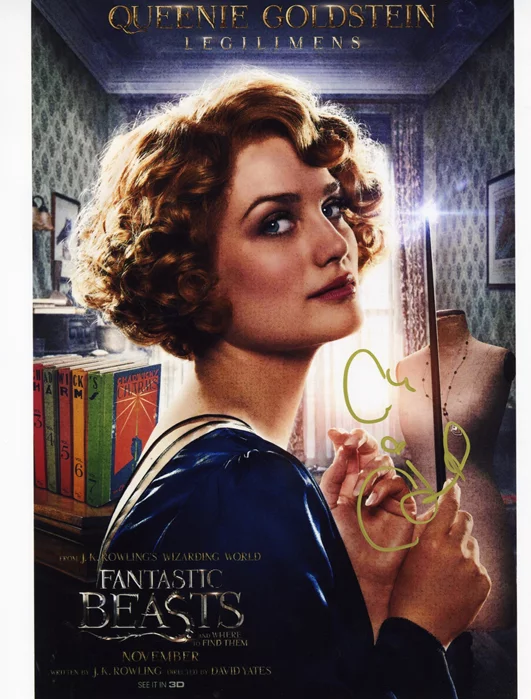 Alison Sudol autograph