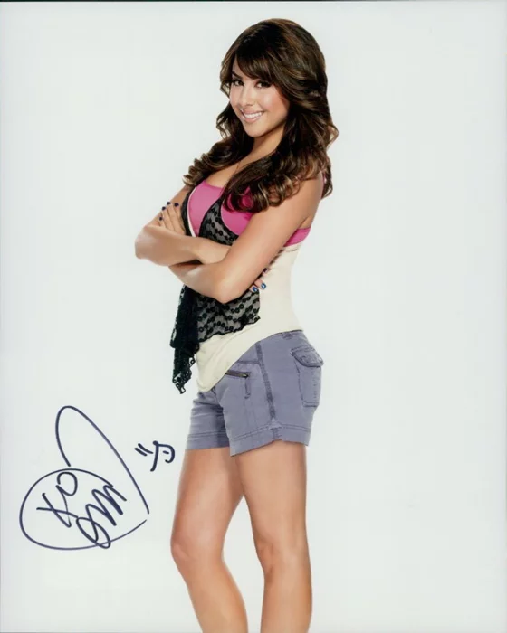 Daniella Monet autograph