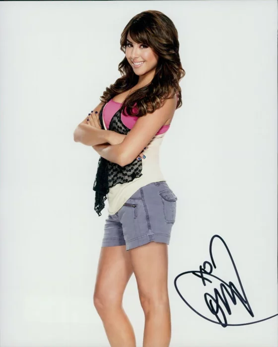 Daniella Monet autograph