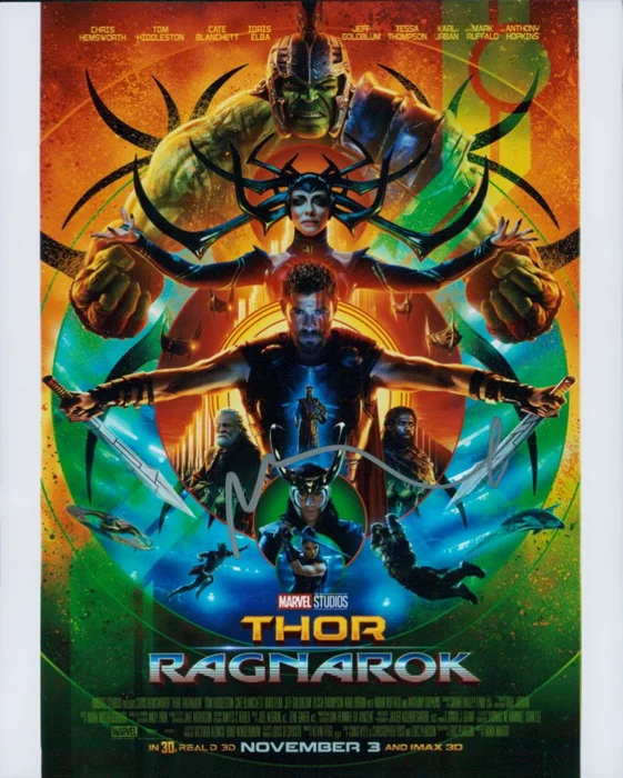 Taika Waititi autograph
