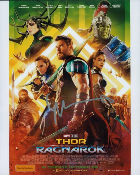 Taika Waititi autograph