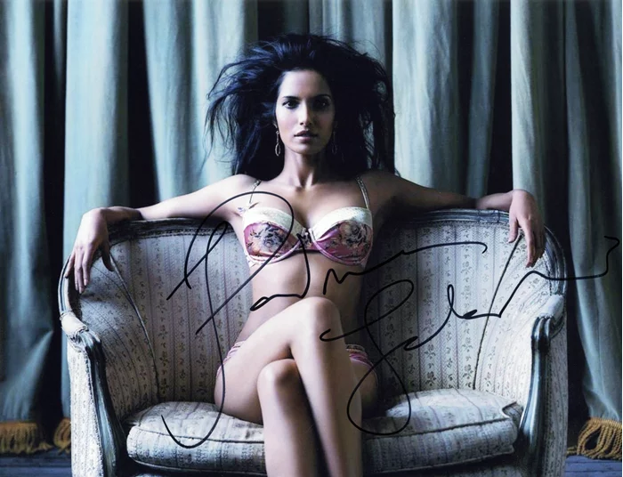 Padma Lakshmi autograph