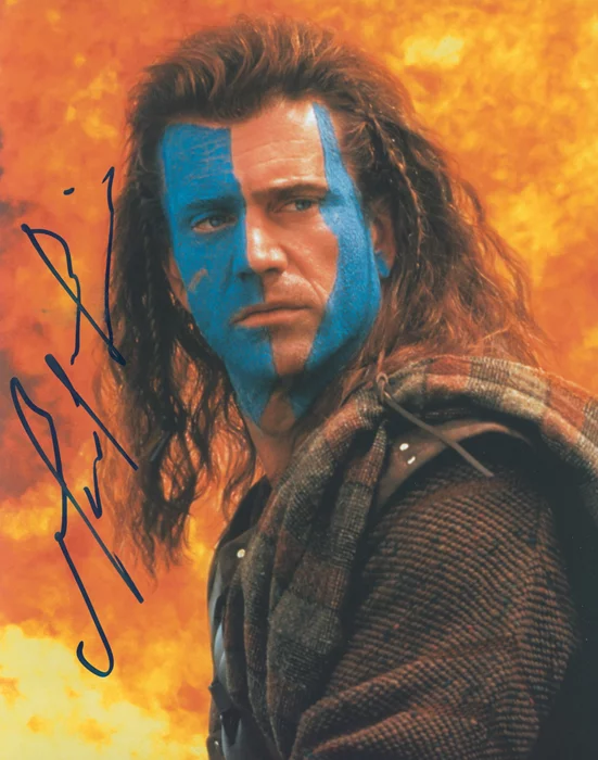 Mel Gibson autograph