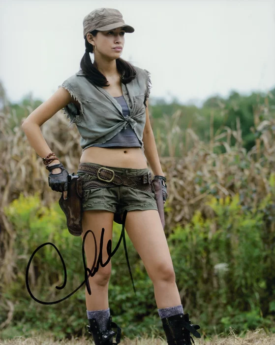 Christian Serratos autograph