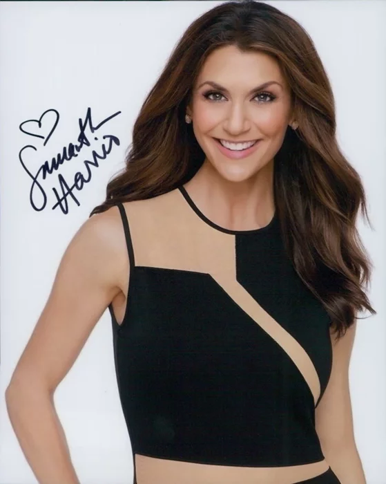 Samantha Harris autograph