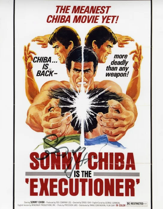 Sonny Chiba autograph