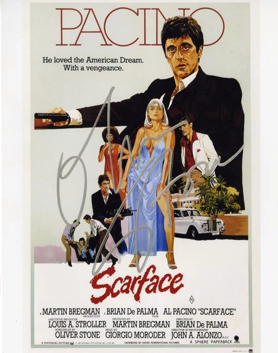 Oliver Stone autograph