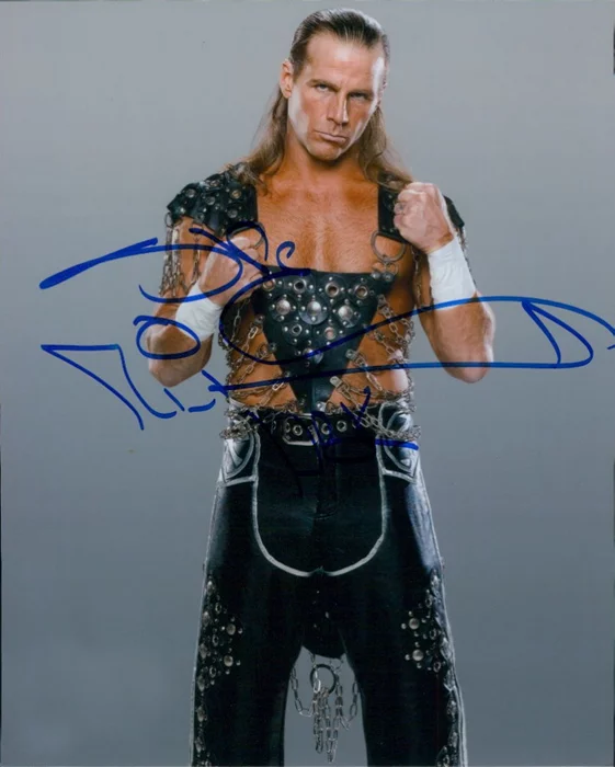 Shawn Michaels autograph