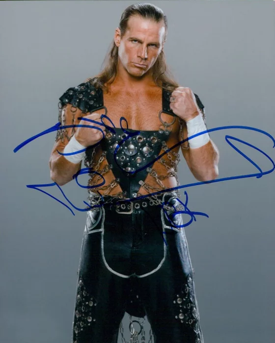 Shawn Michaels autograph