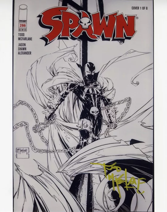 Todd McFarlane autograph
