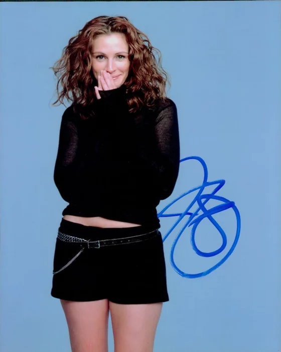 Julia Roberts autograph