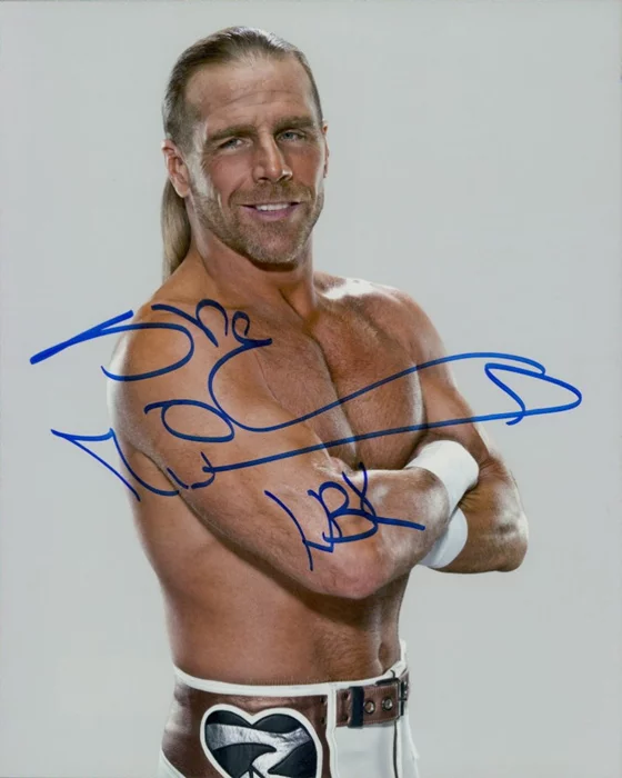 Shawn Michaels autograph