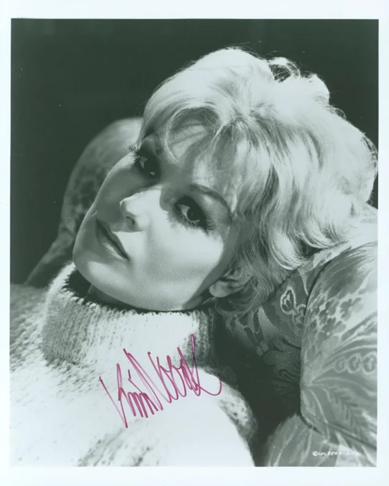 Kim Novak autograph