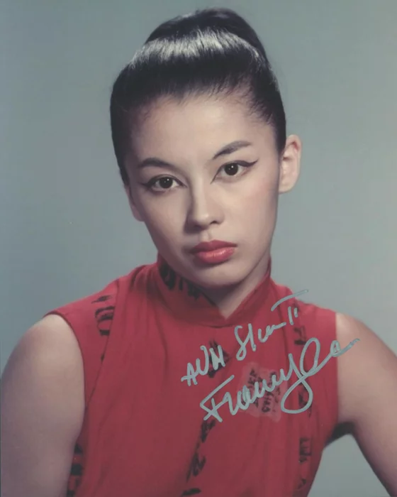 France Nuyen autograph
