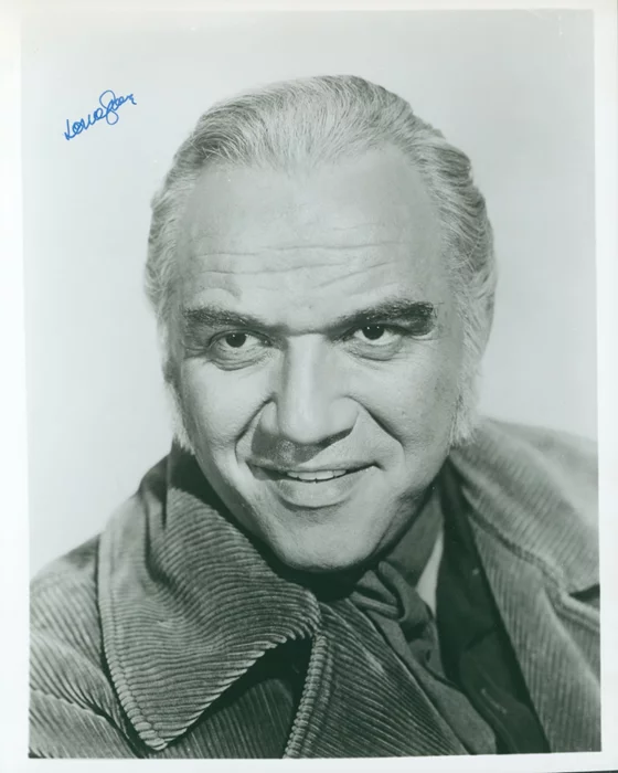 Lorne Greene autograph