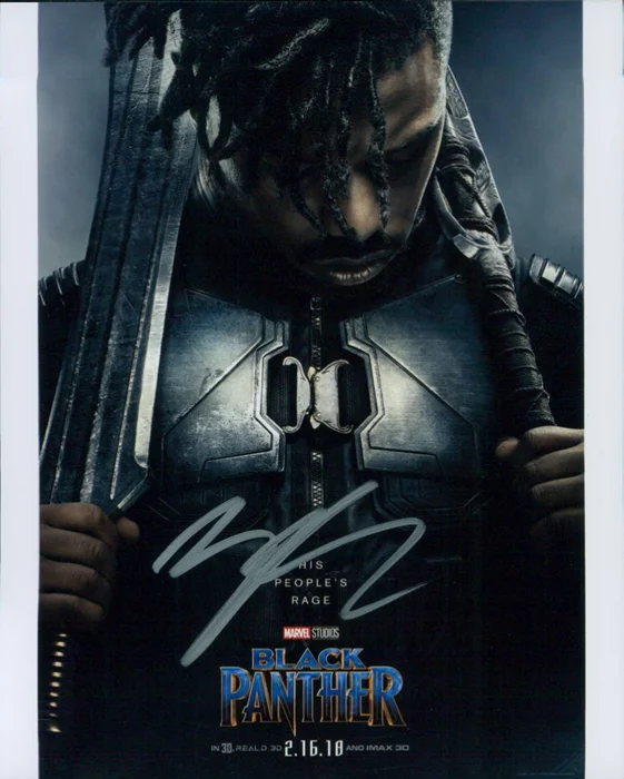 Michael B. Jordan autograph