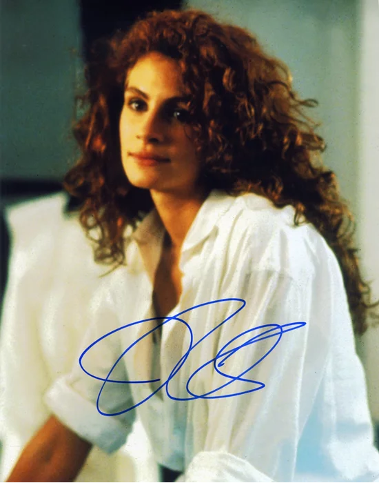 Julia Roberts autograph