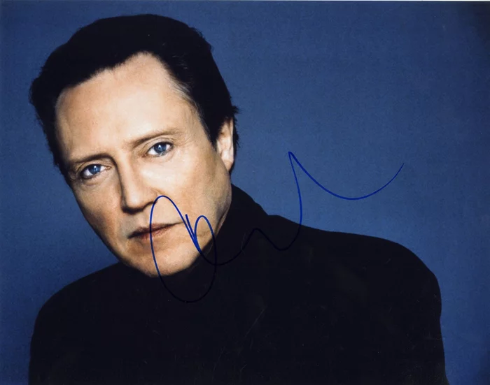 Christopher Walken autograph