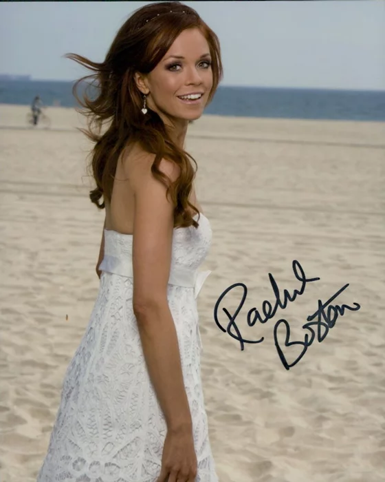 Rachel Boston autograph