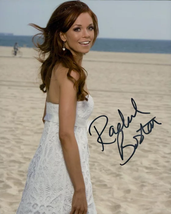 Rachel Boston autograph