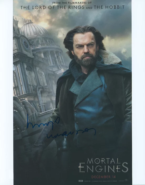Hugo Weaving autograph