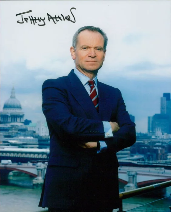 Jeffrey Archer autograph